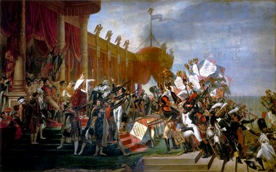 The Army Takes an Oath to the Emperor after the Distribution of Eagles, 5 December 1804 by Jacques Louis David
